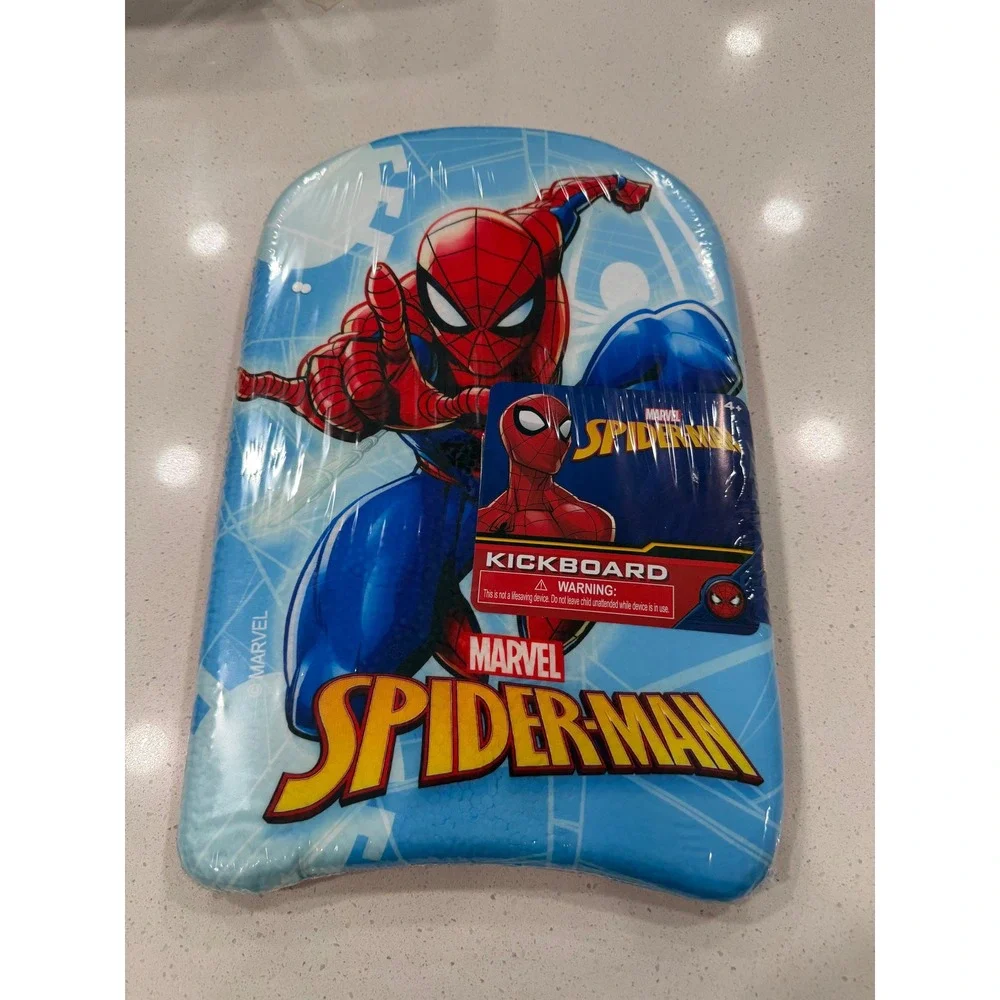 Marvel Spider-Man Kids Swim Kickboard‎ Blue Red Foam Pool Training Board NEW